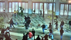 اعتقال عشرة مشجعي كرة قدم خارج ملعب بلومفيلد بيافا